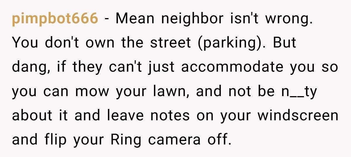 Neighbor Parks In Front Of His House Every Night, Loses Illegal Airbnb Income Instead