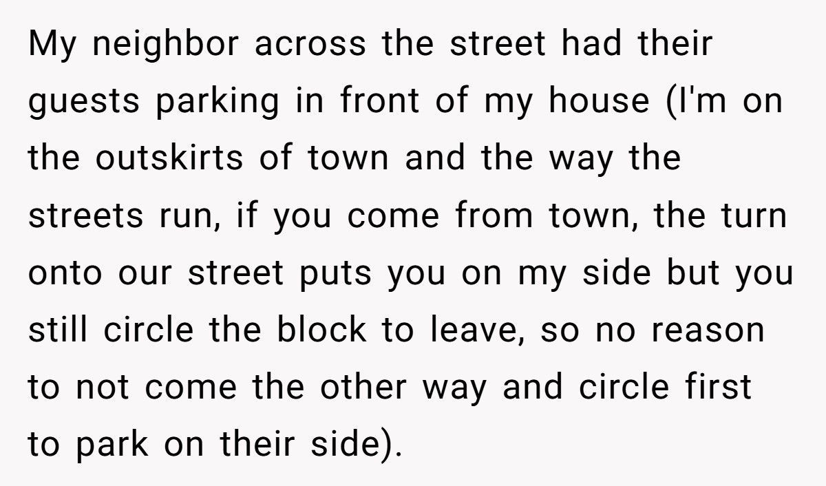 Neighbor Parks In Front Of His House Every Night, Loses Illegal Airbnb Income Instead