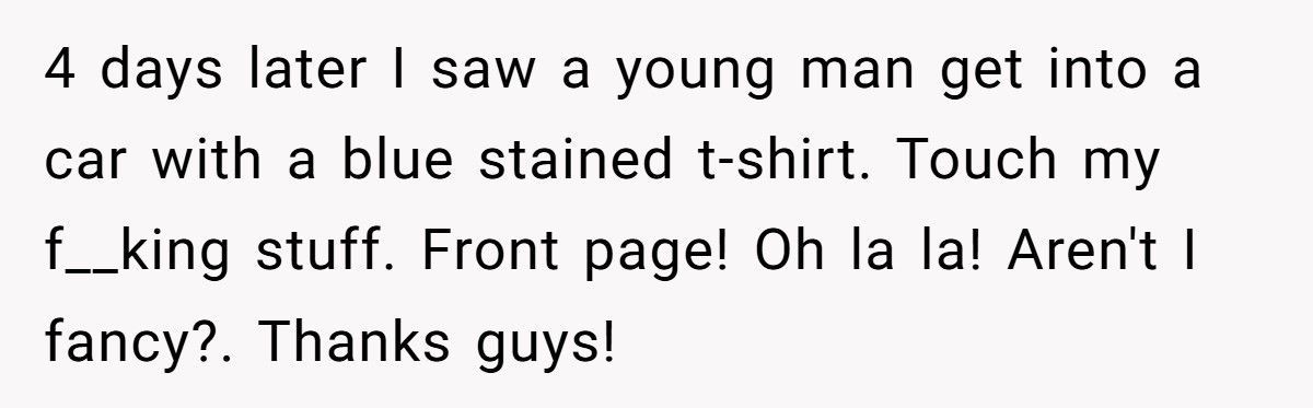 New Neighbors Stole His Laundry Soap, So He “Refilled” It With Dye And Bleach