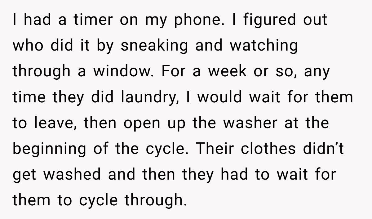 New Neighbors Stole His Laundry Soap, So He “Refilled” It With Dye And Bleach