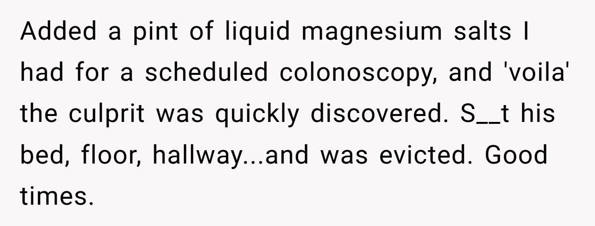New Neighbors Stole His Laundry Soap, So He “Refilled” It With Dye And Bleach