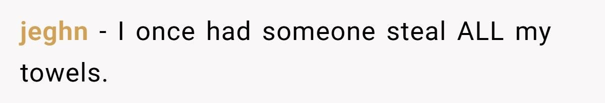 New Neighbors Stole His Laundry Soap, So He “Refilled” It With Dye And Bleach