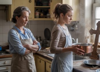 Mother-In-Law Snaps At DIL After She Reorganized The Kitchen And Removed Her Crosses