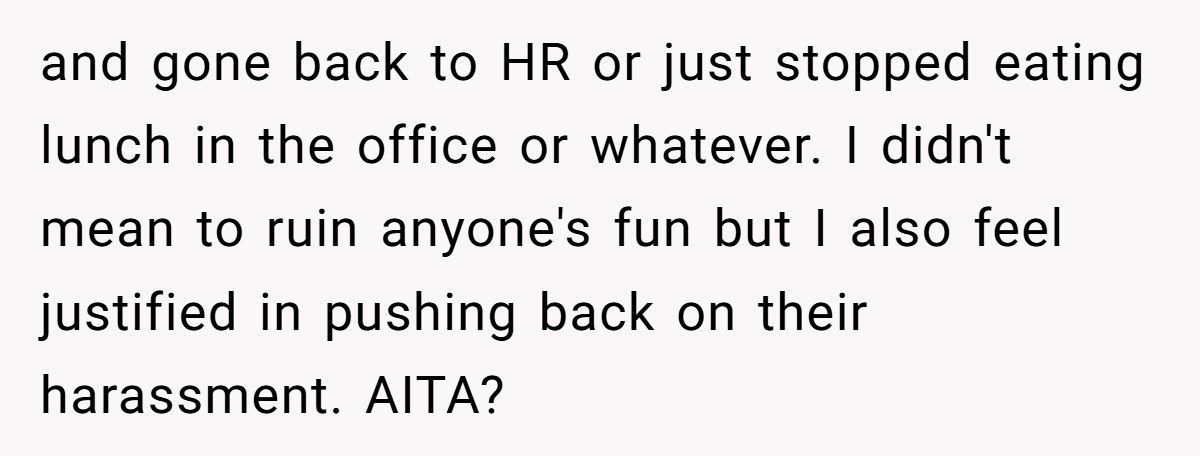 Coworkers Mocked Her For Skipping The Diet Bet, Now They’re The Ones Ashamed