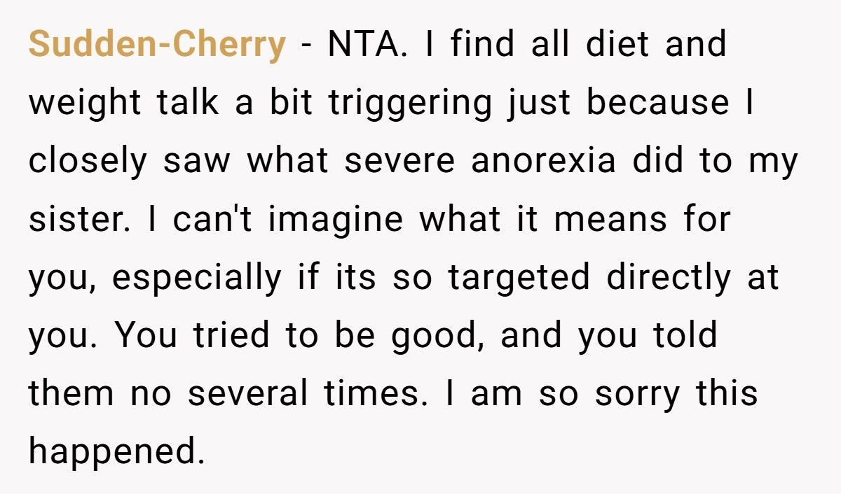 Coworkers Mocked Her For Skipping The Diet Bet, Now They’re The Ones Ashamed