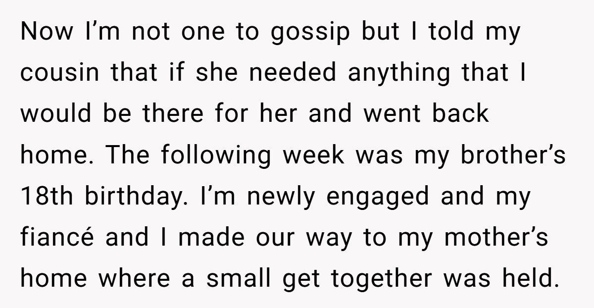 Woman Calls Out Aunt For Creeping On Her Fiancé, Outs Her As A Homewrecker At Family Party