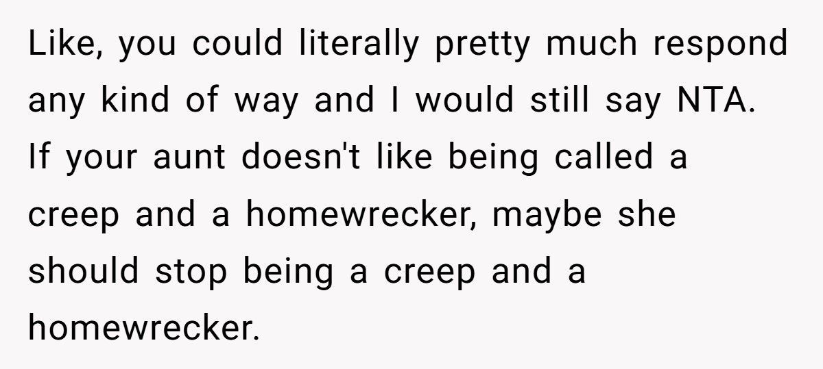 Woman Calls Out Aunt For Creeping On Her Fiancé, Outs Her As A Homewrecker At Family Party