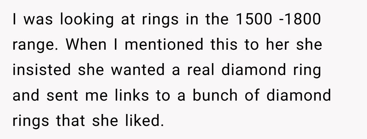 Woman Helped Boyfriend Rebuild His Life, He Refuses To Spend Over $1,800 On Her Engagement Ring