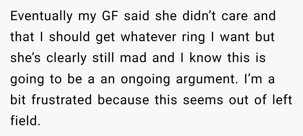 Woman Helped Boyfriend Rebuild His Life, He Refuses To Spend Over $1,800 On Her Engagement Ring