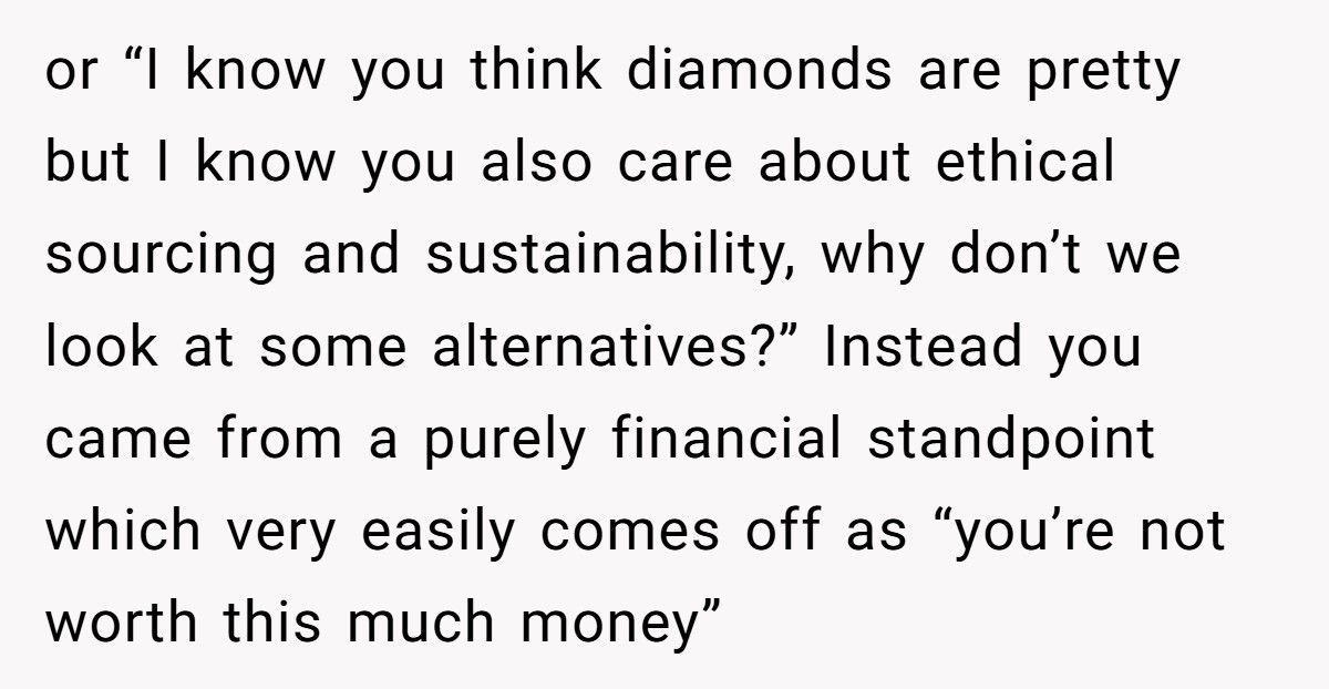 Woman Helped Boyfriend Rebuild His Life, He Refuses To Spend Over $1,800 On Her Engagement Ring