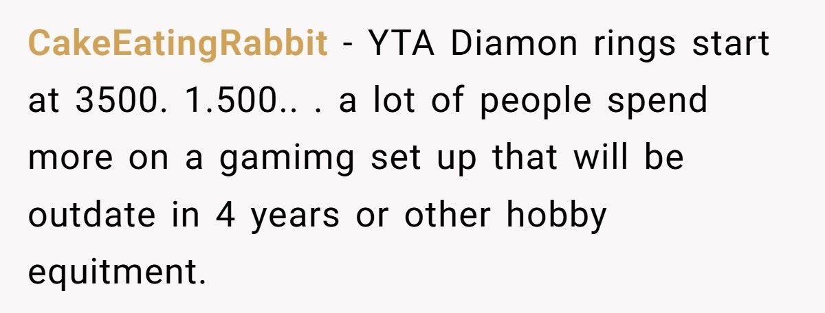 Woman Helped Boyfriend Rebuild His Life, He Refuses To Spend Over $1,800 On Her Engagement Ring