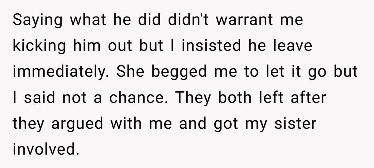 Mom Kicks Daughter’s Boyfriend Out After He Eats The Birthday Cake Before The Party Even Starts