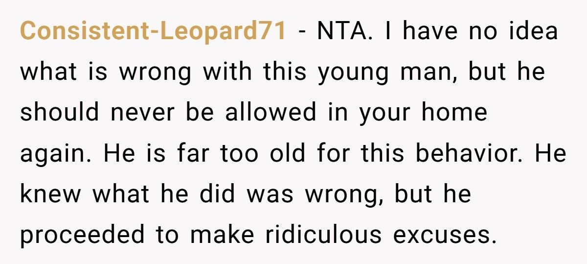 Mom Kicks Daughter’s Boyfriend Out After He Eats The Birthday Cake Before The Party Even Starts