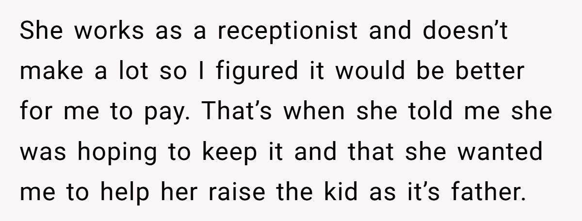 Boyfriend Tells Pregnant Girlfriend He’ll Pay Support But Wants Nothing To Do With The Baby Boyfriend Tells Pregnant Girlfriend He’ll Pay Support But Wants Nothing To Do With The Baby