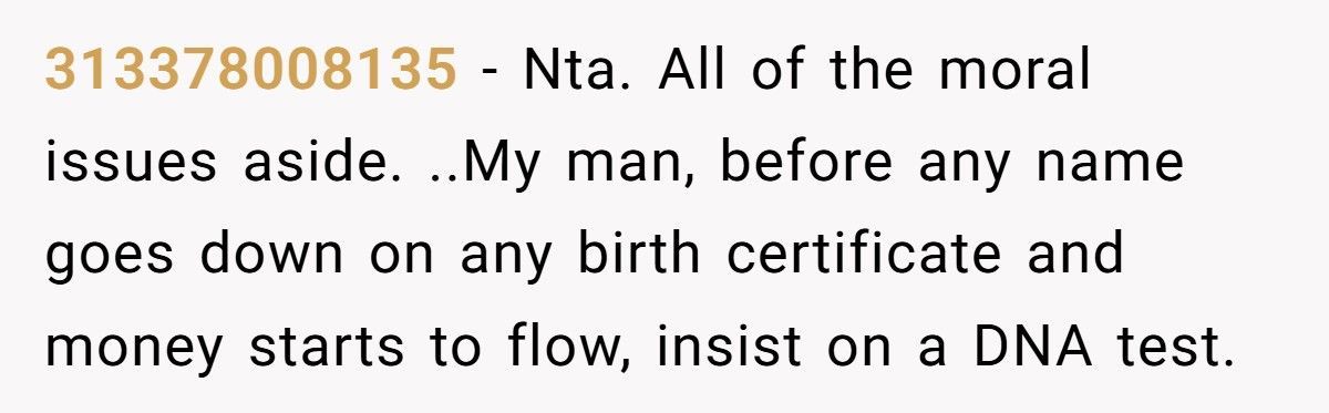Boyfriend Tells Pregnant Girlfriend He’ll Pay Support But Wants Nothing To Do With The Baby Boyfriend Tells Pregnant Girlfriend He’ll Pay Support But Wants Nothing To Do With The Baby