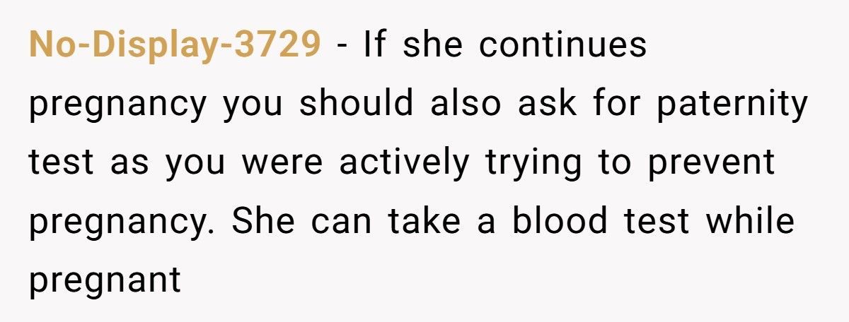Boyfriend Tells Pregnant Girlfriend He’ll Pay Support But Wants Nothing To Do With The Baby Boyfriend Tells Pregnant Girlfriend He’ll Pay Support But Wants Nothing To Do With The Baby