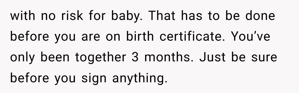 Boyfriend Tells Pregnant Girlfriend He’ll Pay Support But Wants Nothing To Do With The Baby Boyfriend Tells Pregnant Girlfriend He’ll Pay Support But Wants Nothing To Do With The Baby