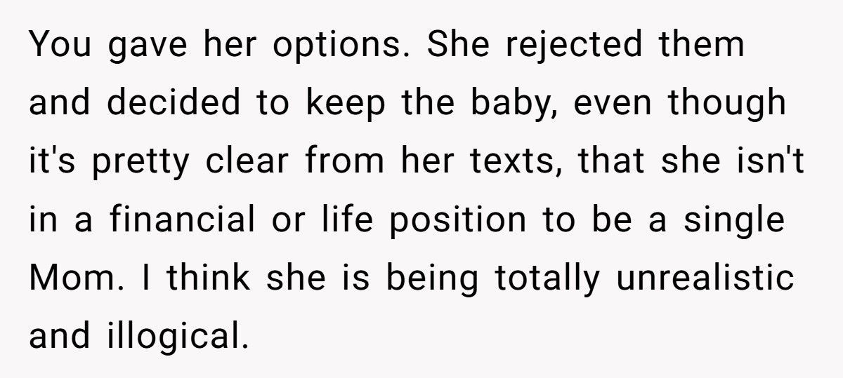 Boyfriend Tells Pregnant Girlfriend He’ll Pay Support But Wants Nothing To Do With The Baby Boyfriend Tells Pregnant Girlfriend He’ll Pay Support But Wants Nothing To Do With The Baby