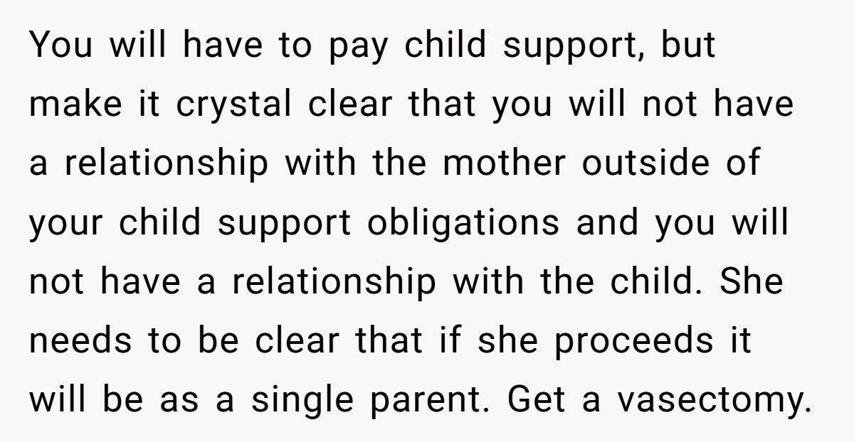 Boyfriend Tells Pregnant Girlfriend He’ll Pay Support But Wants Nothing To Do With The Baby Boyfriend Tells Pregnant Girlfriend He’ll Pay Support But Wants Nothing To Do With The Baby