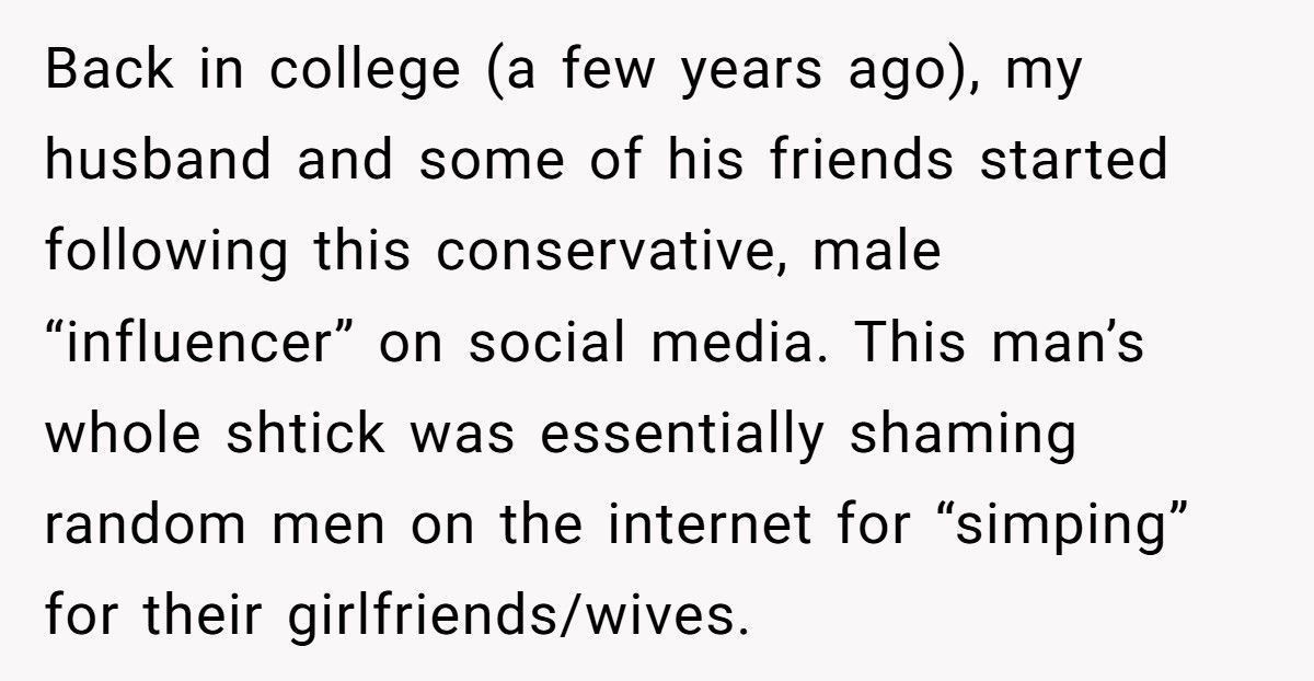 Woman Calls Husband An “Incel” After He Refuses To Take Photos With Her