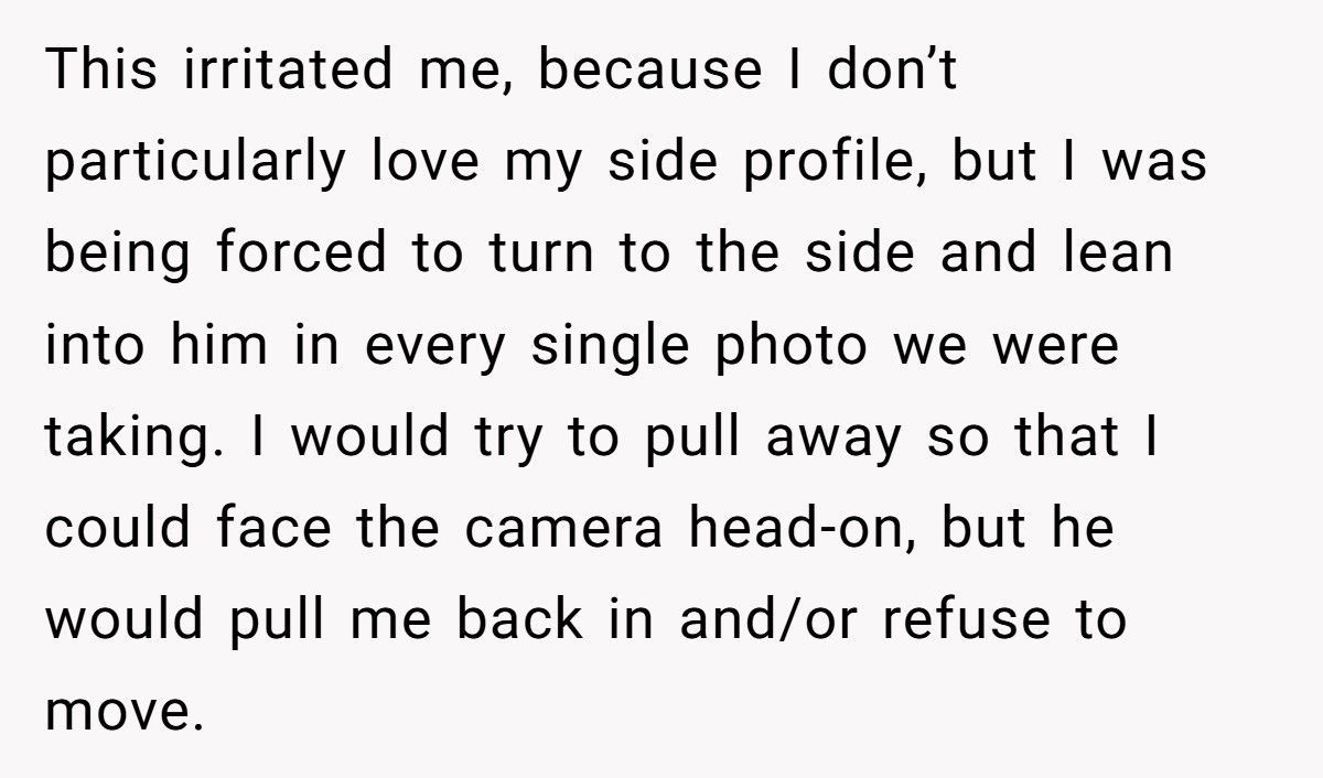 Woman Calls Husband An “Incel” After He Refuses To Take Photos With Her