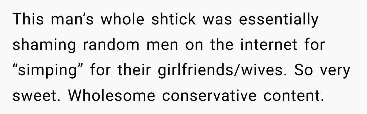 Woman Calls Husband An “Incel” After He Refuses To Take Photos With Her