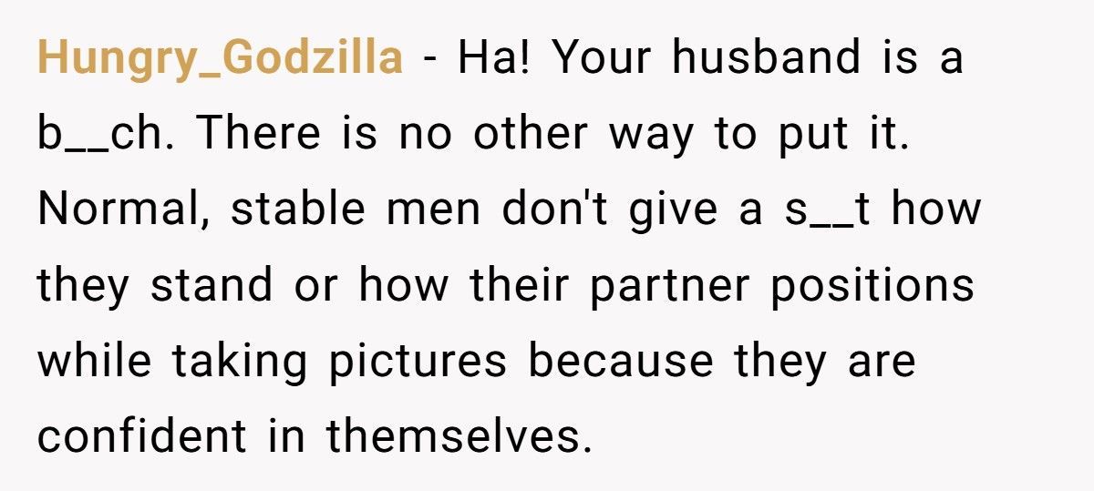 Woman Calls Husband An “Incel” After He Refuses To Take Photos With Her