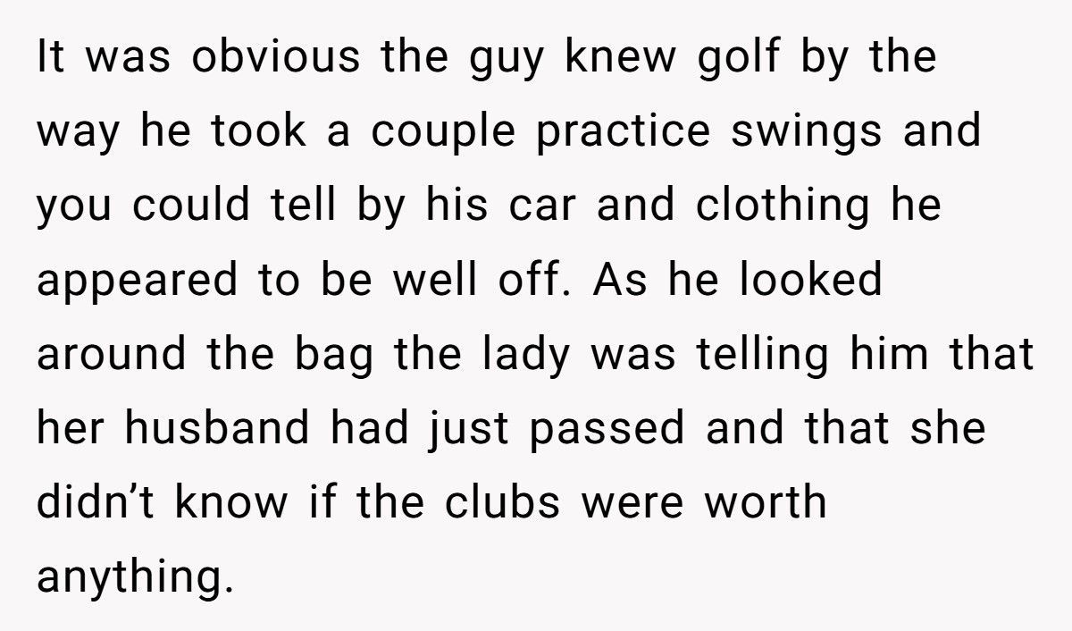 Guy Tried To Scam A Widow, Then Got Mad When Another Shopper Told Her The Truth