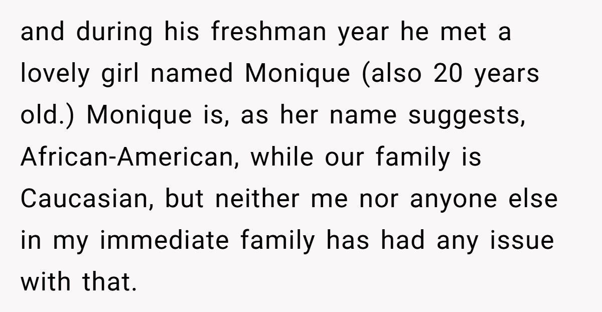Dad Kicks Nephew Out Of Family Party After Racist Comments Toward Son’s Girlfriend Dad Kicks Nephew Out Of Family Party After Racist Comments Toward Son’s Girlfriend