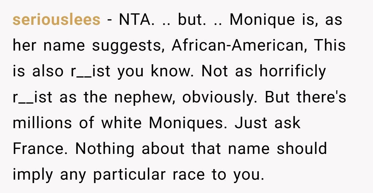 Dad Kicks Nephew Out Of Family Party After Racist Comments Toward Son’s Girlfriend Dad Kicks Nephew Out Of Family Party After Racist Comments Toward Son’s Girlfriend