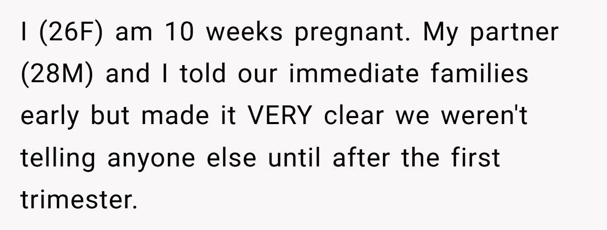 Bride Uninvites Sister-In-Law From Her Wedding After She Leaks Her Pregnancy Online