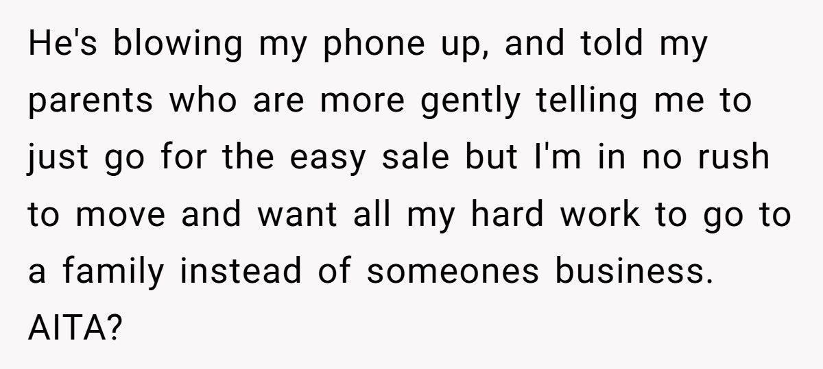 Woman Promised To Pay Her Ex When The House Sold, Now He’s Furious She Refuses To Sell To Landlords
