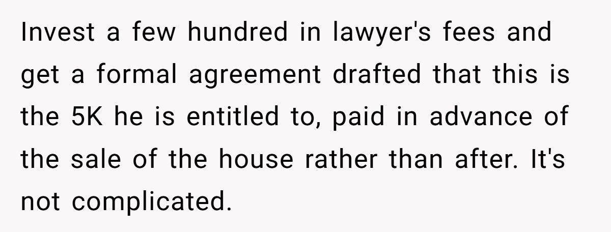 Woman Promised To Pay Her Ex When The House Sold, Now He’s Furious She Refuses To Sell To Landlords