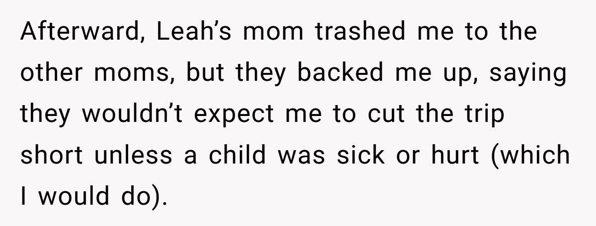 Mom Refuses To Leave NYC Trip Early After Daughter’s Friend Complains