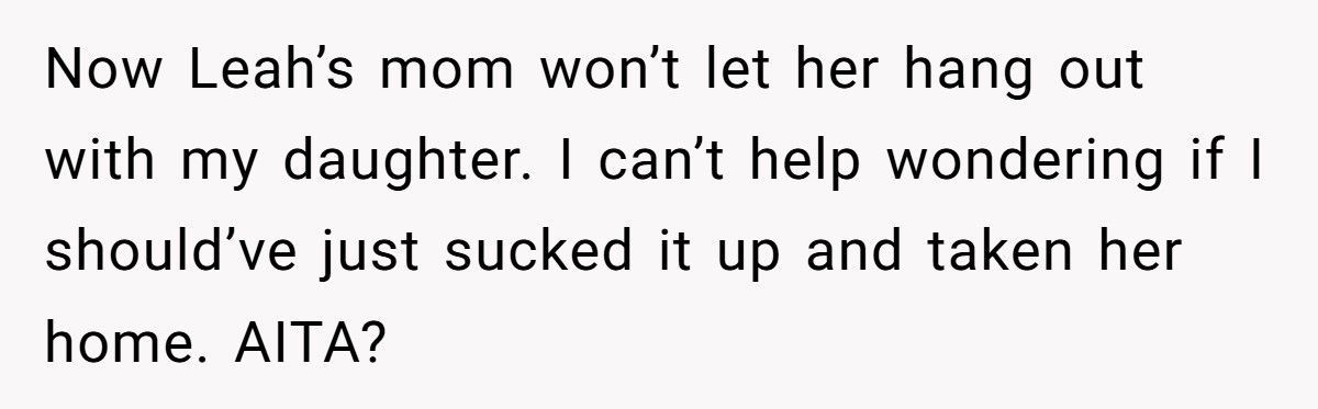 Mom Refuses To Leave NYC Trip Early After Daughter’s Friend Complains