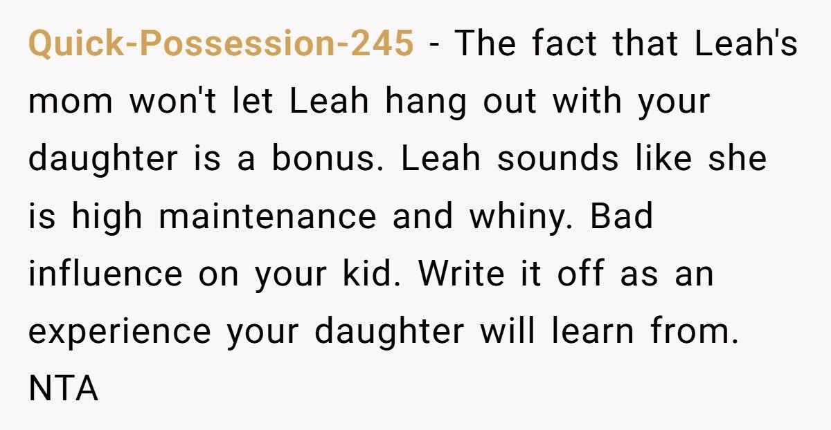 Mom Refuses To Leave NYC Trip Early After Daughter’s Friend Complains