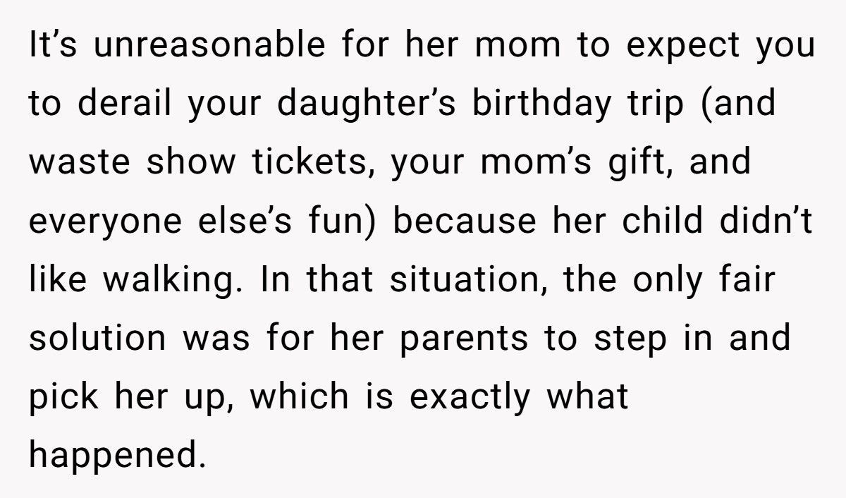 Mom Refuses To Leave NYC Trip Early After Daughter’s Friend Complains