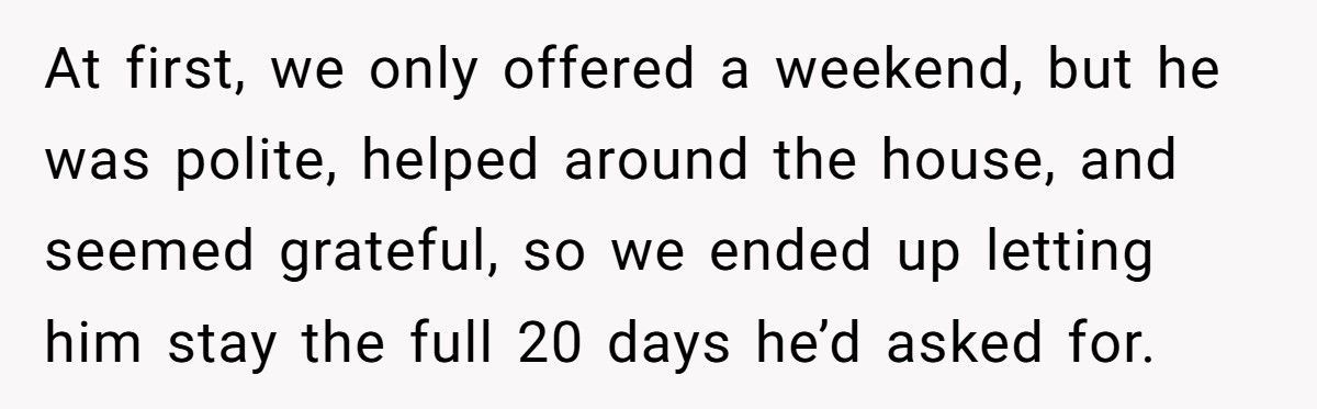 Couple Lets Friend Housesit, Returns To Find He Ate Literally Everything They Owned