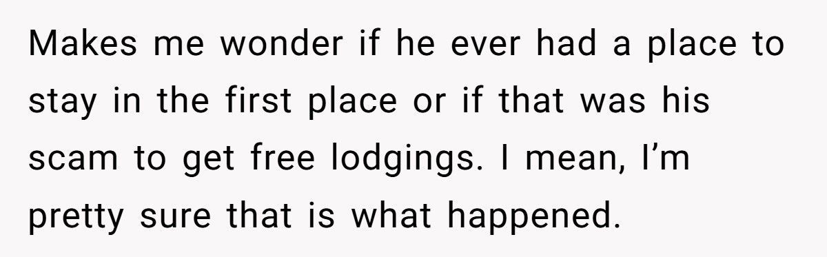 Couple Lets Friend Housesit, Returns To Find He Ate Literally Everything They Owned