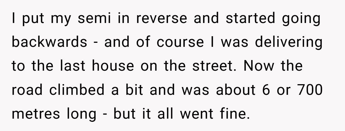 Guy Screams At Delivery Driver For “Blocking The Road”, Turns Out The Package Was His