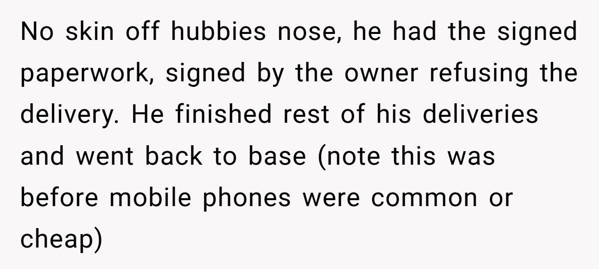 Guy Screams At Delivery Driver For “Blocking The Road”, Turns Out The Package Was His