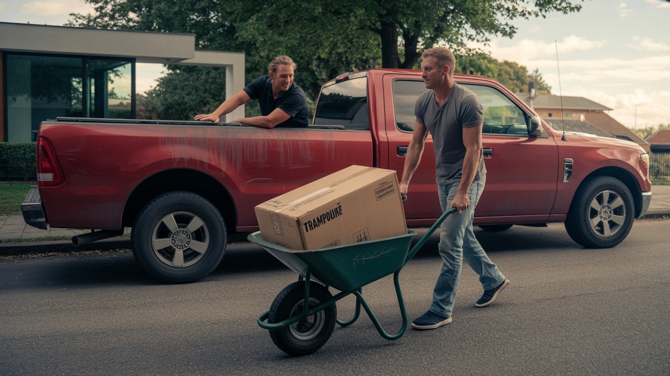 Guy Screams At Delivery Driver For “Blocking The Road”, Turns Out The Package Was His