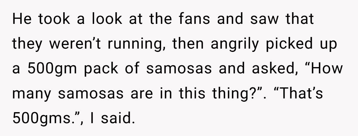 Kid Outsmarts Smug Shopper After He Accuses Him Of Skimping On Samosas