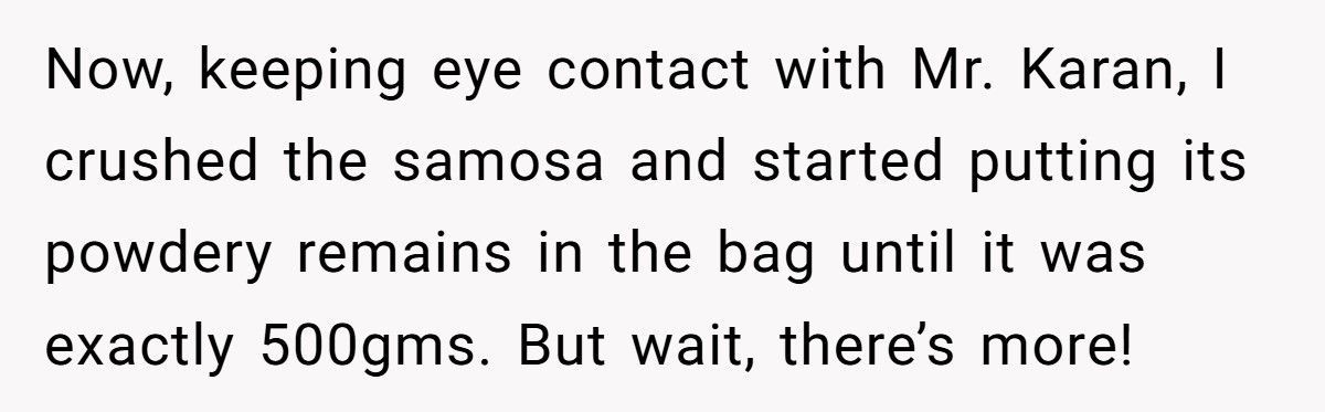 Kid Outsmarts Smug Shopper After He Accuses Him Of Skimping On Samosas