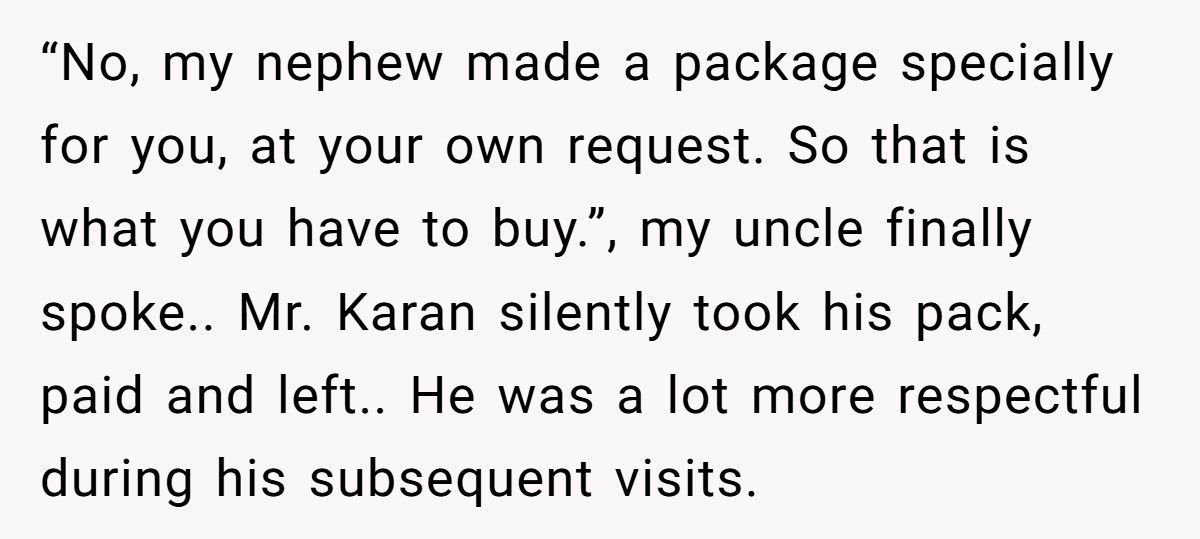 Kid Outsmarts Smug Shopper After He Accuses Him Of Skimping On Samosas