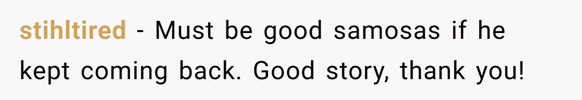 Kid Outsmarts Smug Shopper After He Accuses Him Of Skimping On Samosas