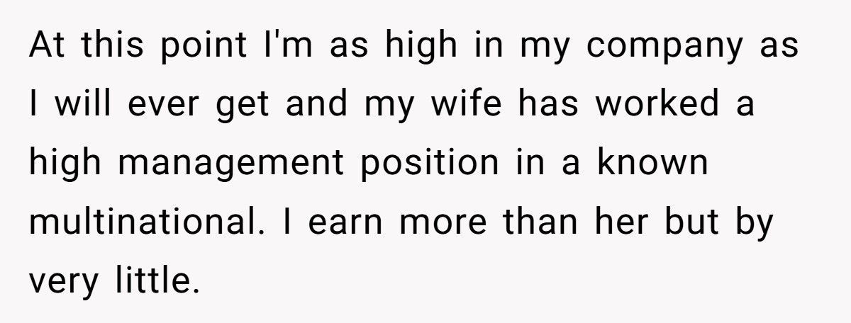 Man Tells Wife She Can’t Retire At 40, Then Learns The Heartbreaking Truth Behind Her Decision