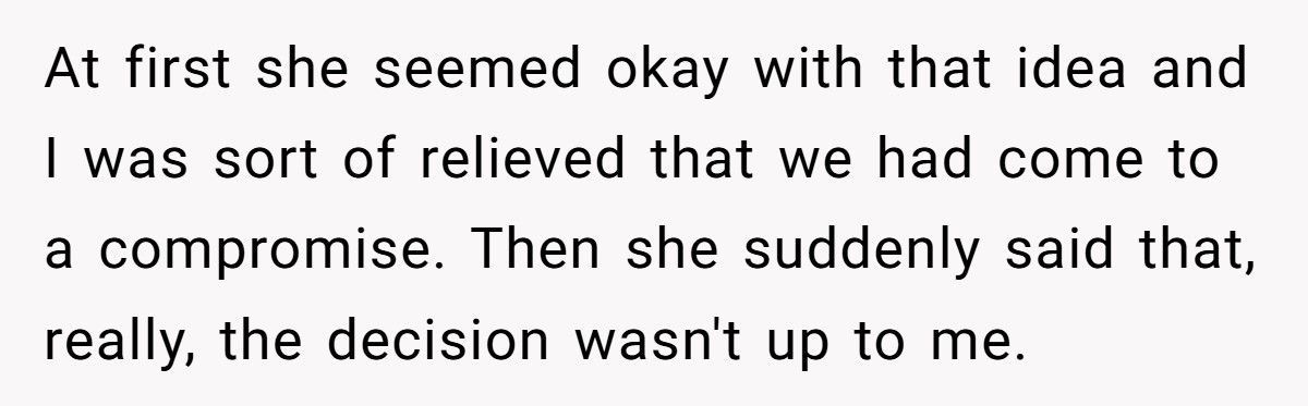 Man Tells Wife She Can’t Retire At 40, Then Learns The Heartbreaking Truth Behind Her Decision