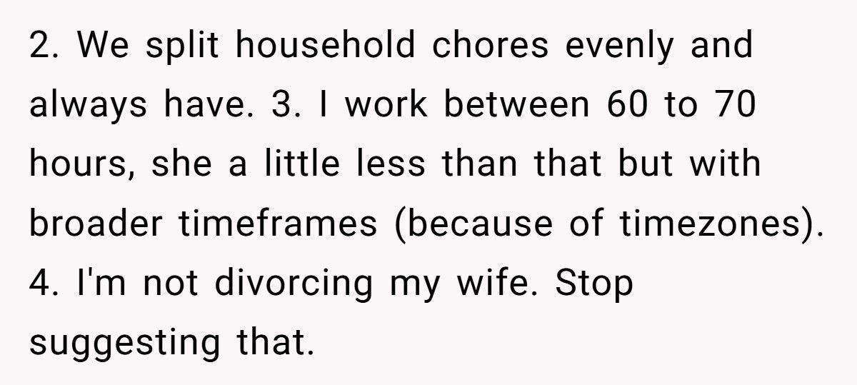 Man Tells Wife She Can’t Retire At 40, Then Learns The Heartbreaking Truth Behind Her Decision
