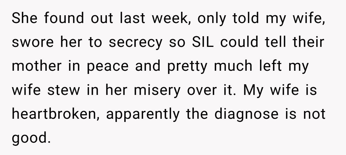 Man Tells Wife She Can’t Retire At 40, Then Learns The Heartbreaking Truth Behind Her Decision